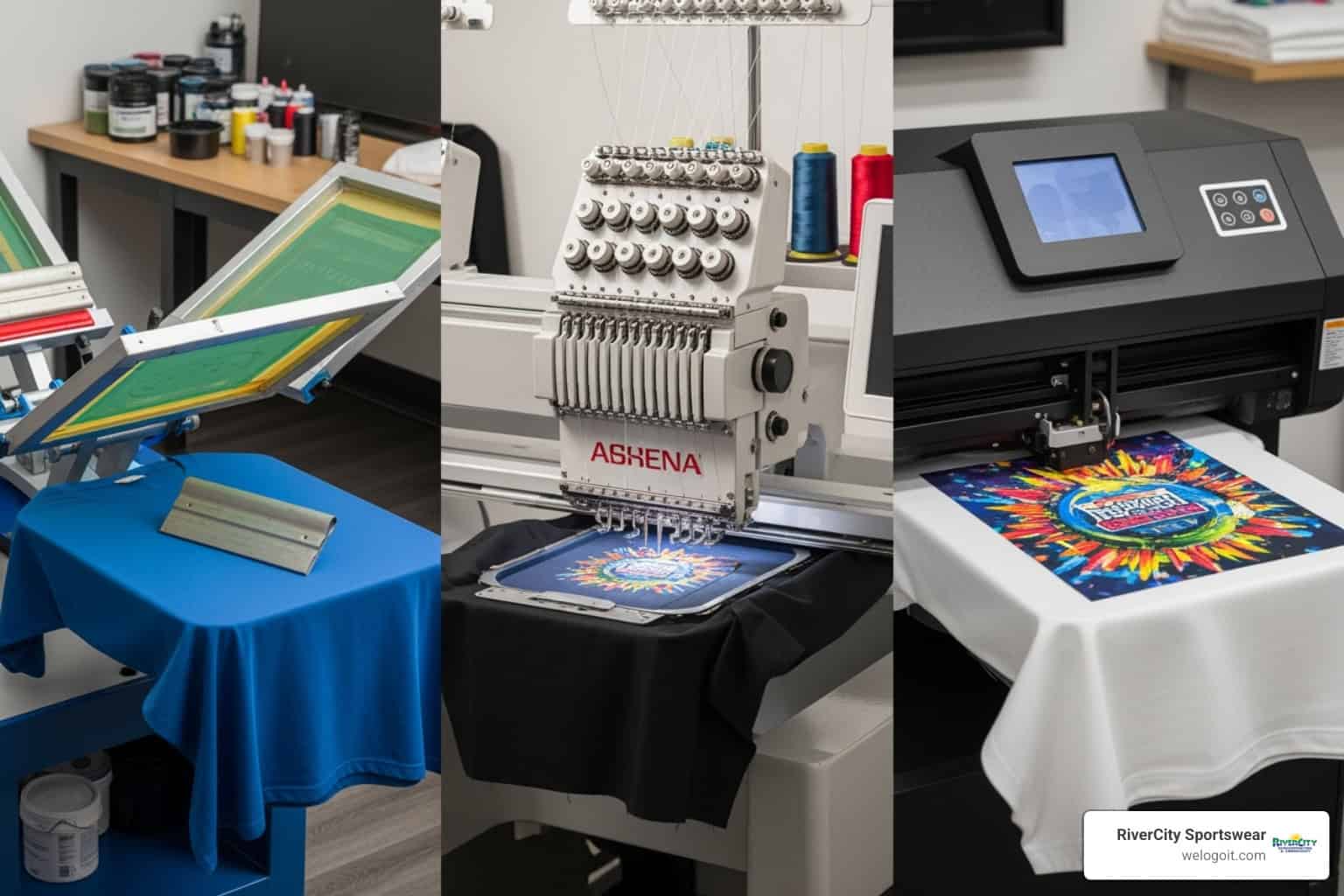 Different apparel customization techniques including screen printing, embroidery, and direct-to-garment (DTG) - t shirt screen printing san antonio tx Different apparel customization techniques including screen printing, embroidery, and direct-to-garment (DTG) - t shirt screen printing san antonio tx